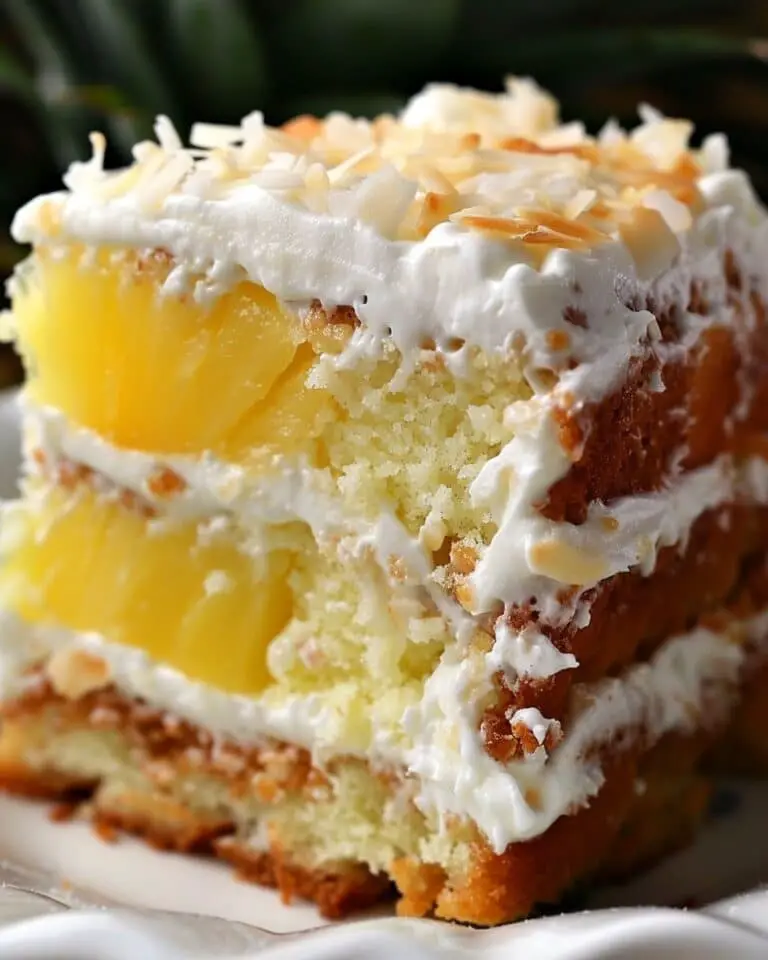 Pineapple & Coconut Dream Cake