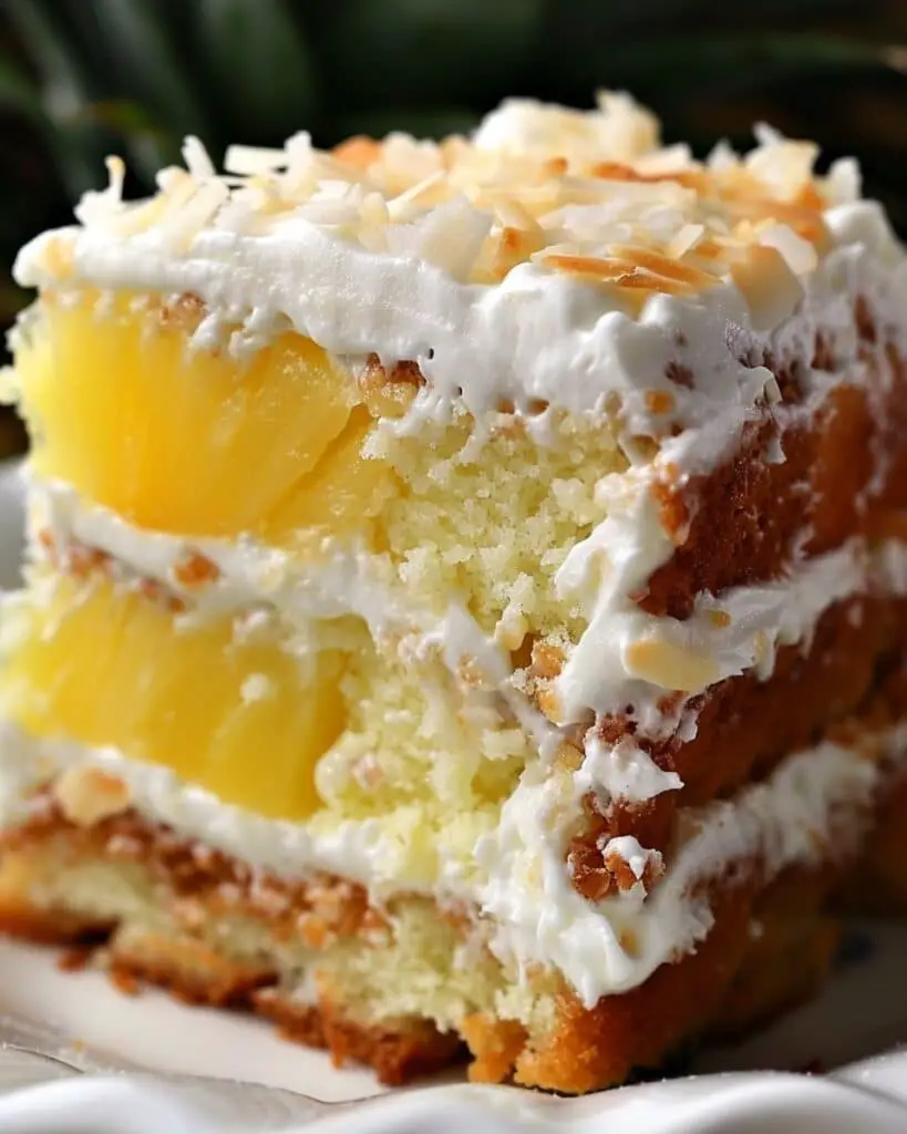 Pineapple & Coconut Dream Cake