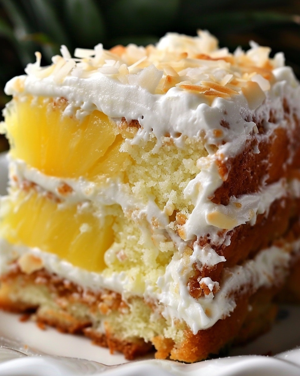 Pineapple & Coconut Dream Cake