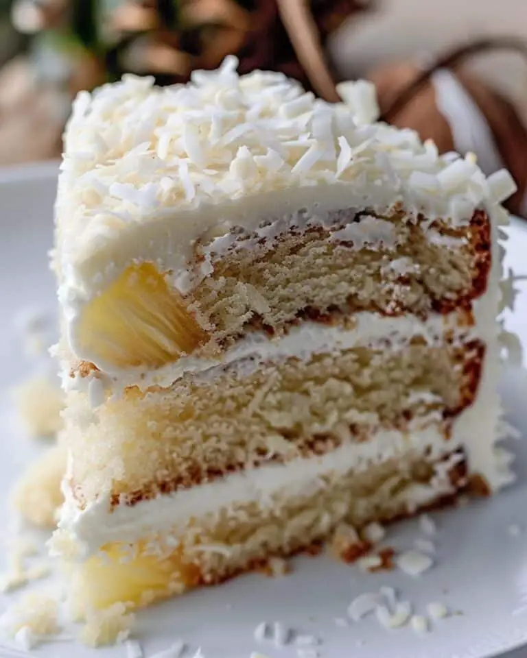 Pineapple & Coconut Dream Cake