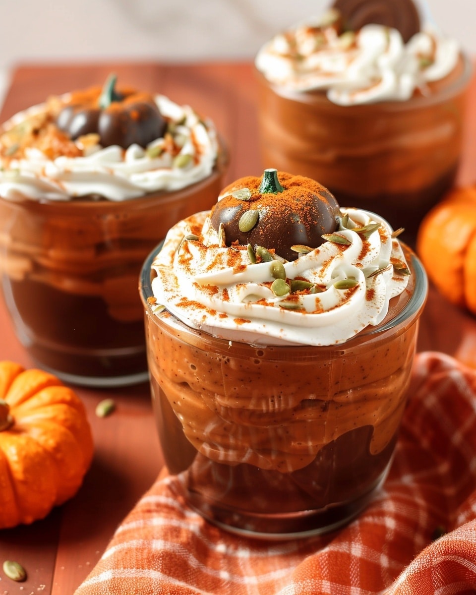 Pumpkin Dirt Cups