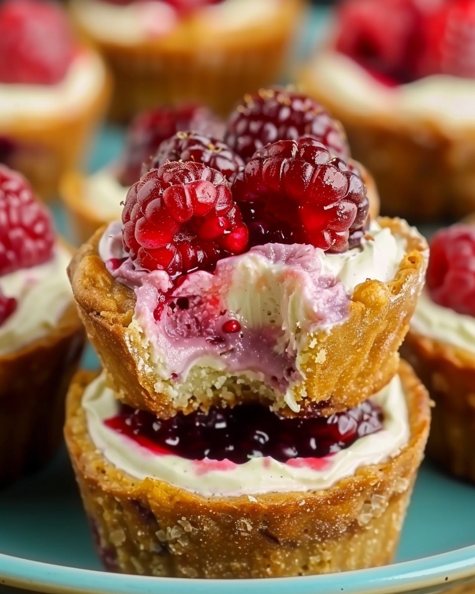 Raspberry Cream Cheese Bites