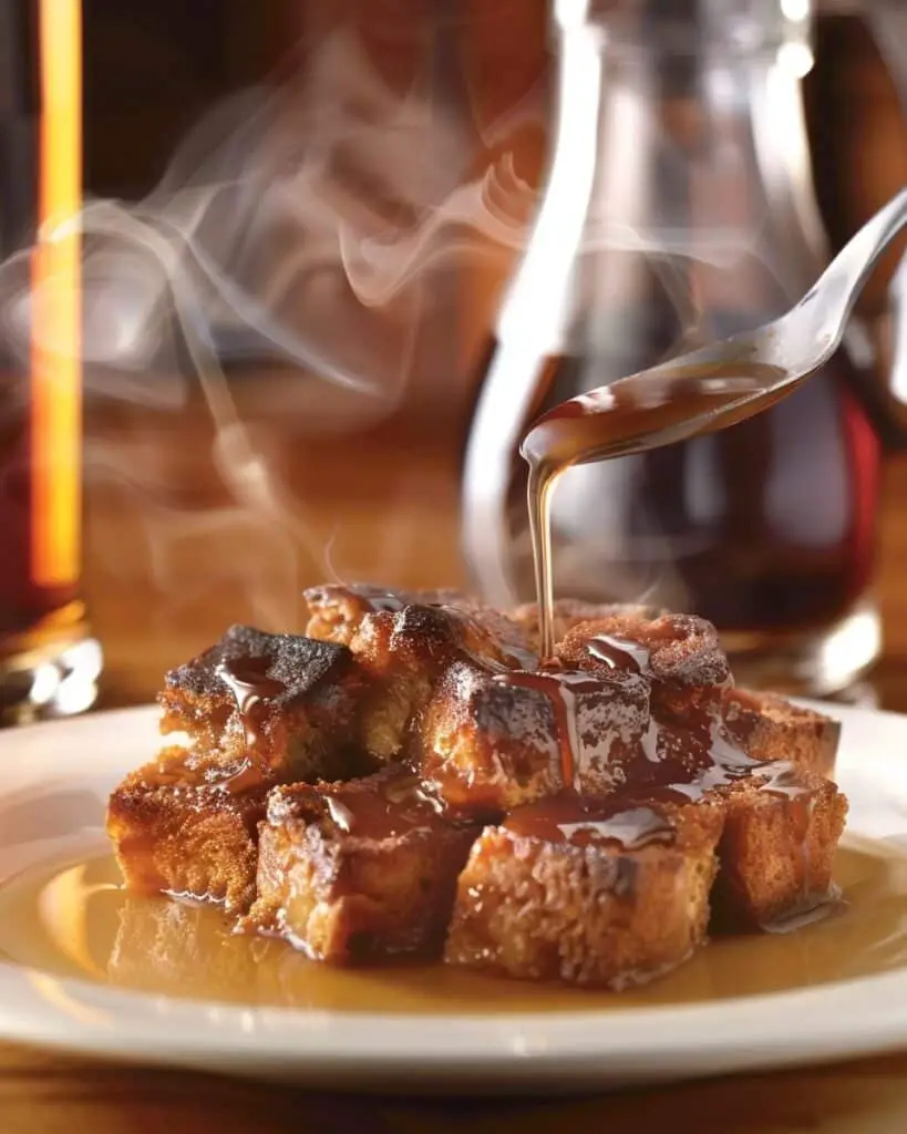 Ruth’s Chris Bread Pudding with Creamy Sauce