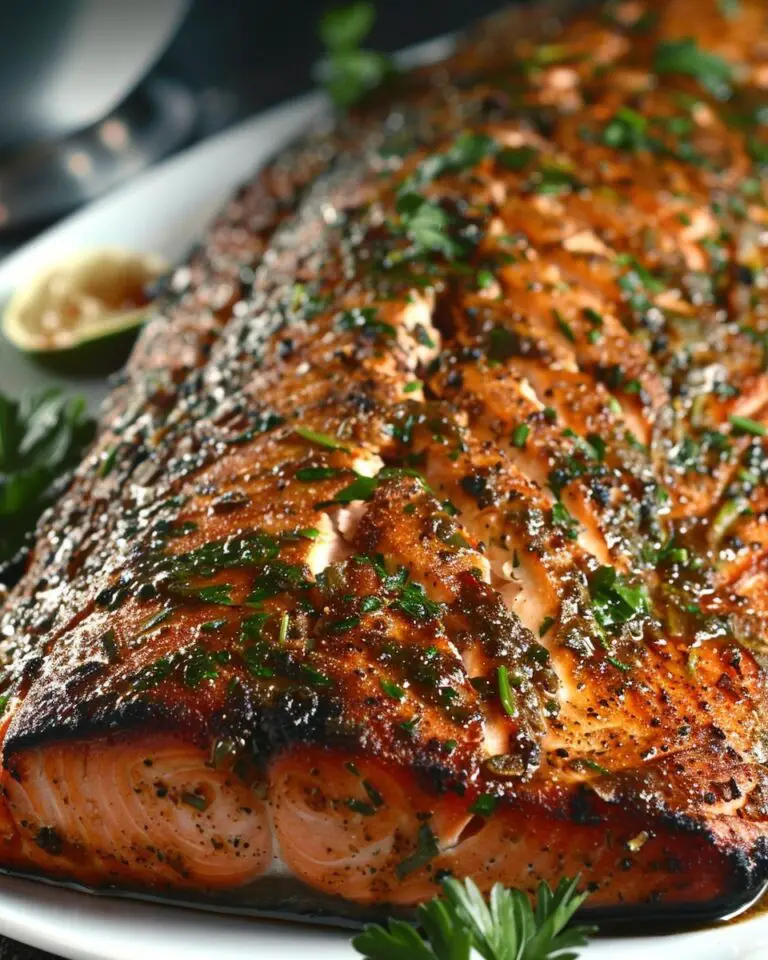 Ruth’s Chris Cajun Blackened Salmon