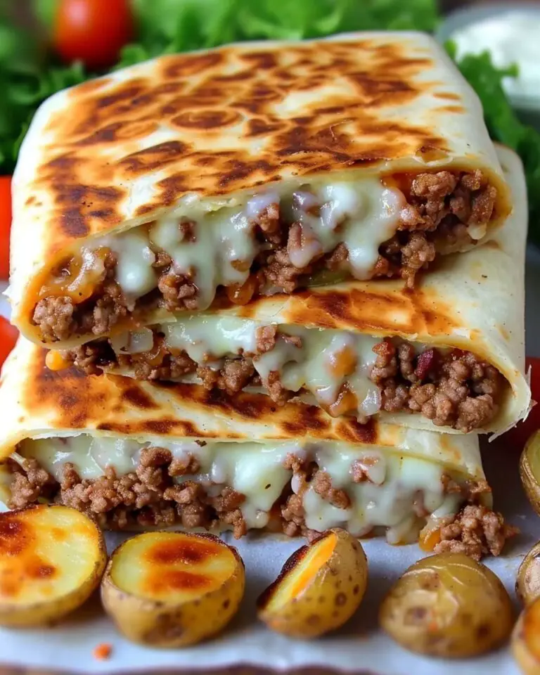 Savory Potato Burritos with Crispy Tater Tots