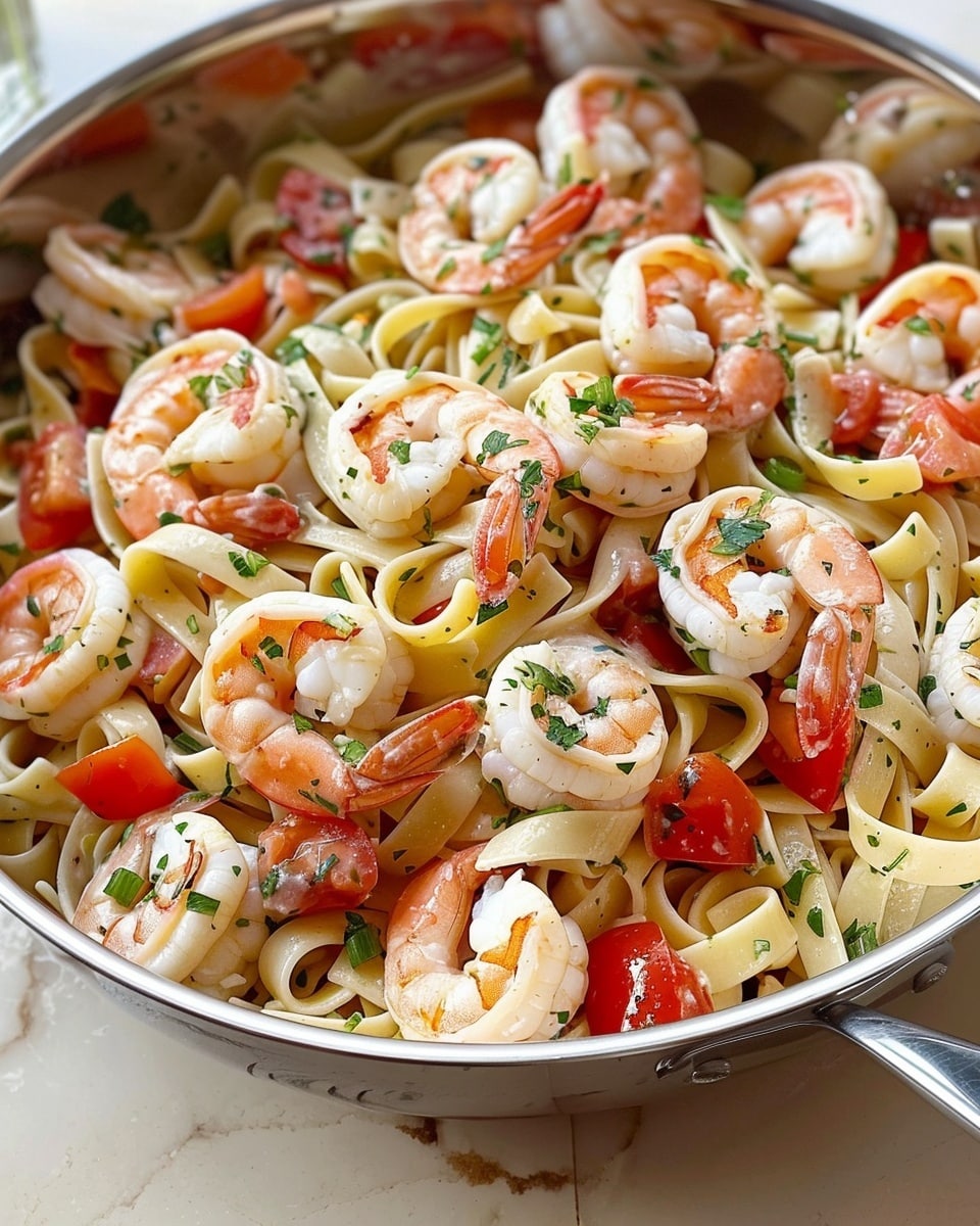 Seafood Pasta with Shrimp and Crab