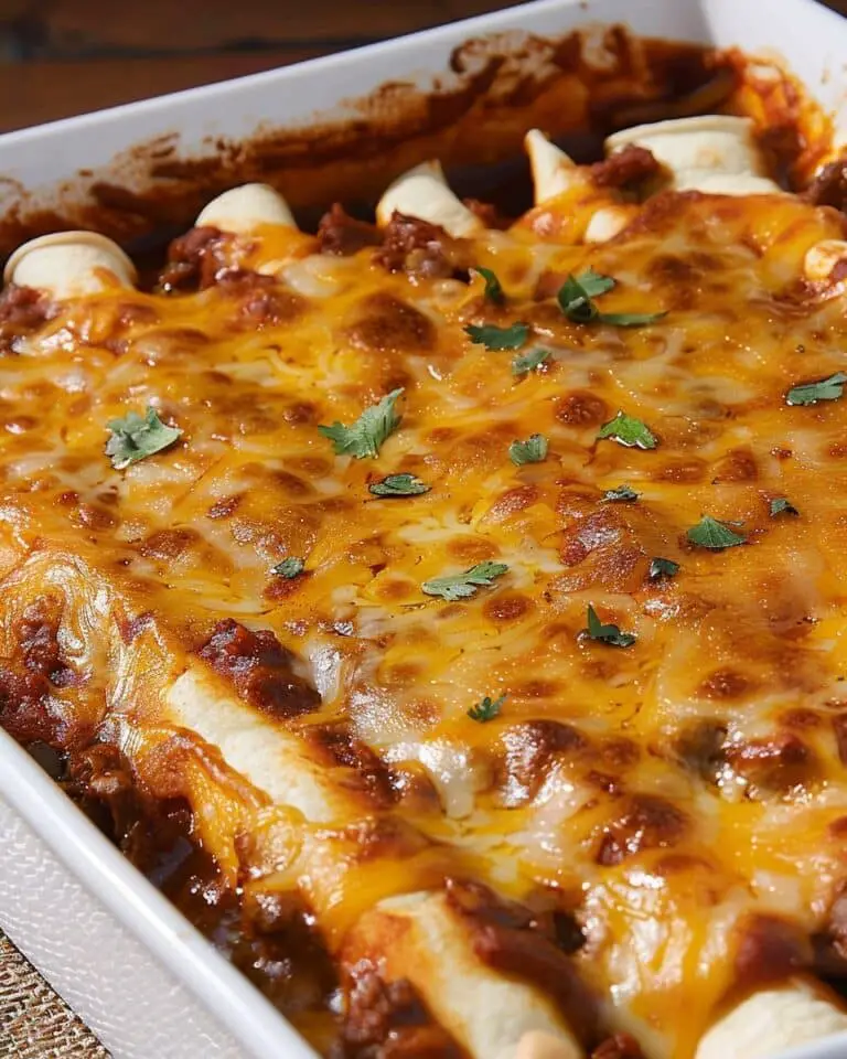 Shredded Beef Enchiladas with Slow Cooker Beef