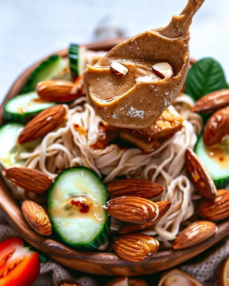 Simple Spicy Almond Butter Sauce