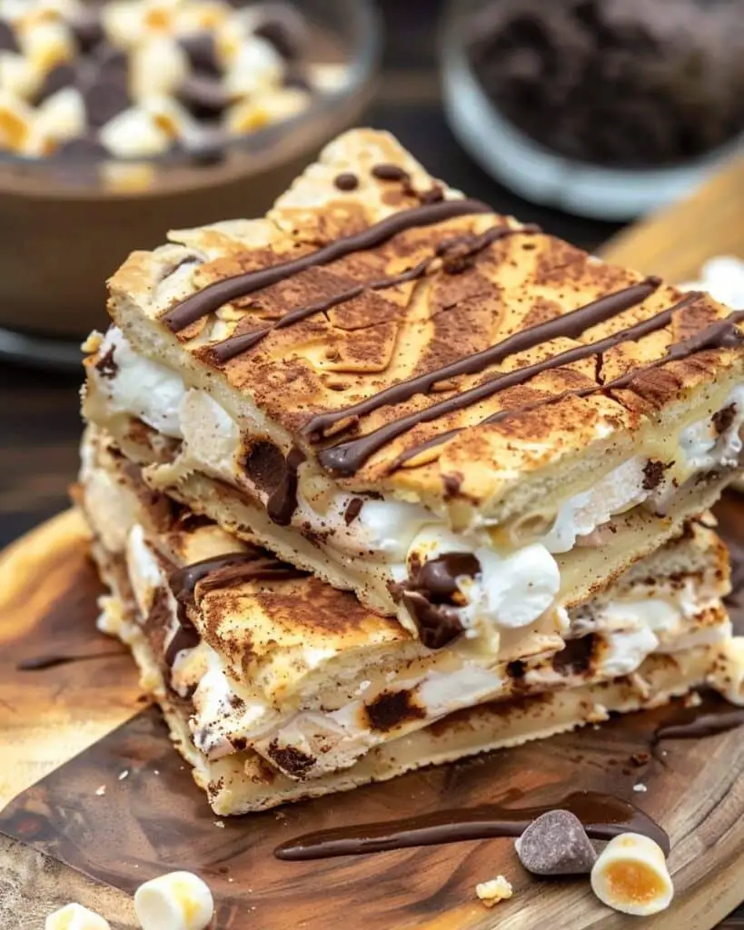 S’mores Crunchwrap (Air Fryer or Stovetop)