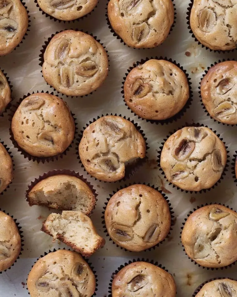 Sourdough Discard Banana Muffins