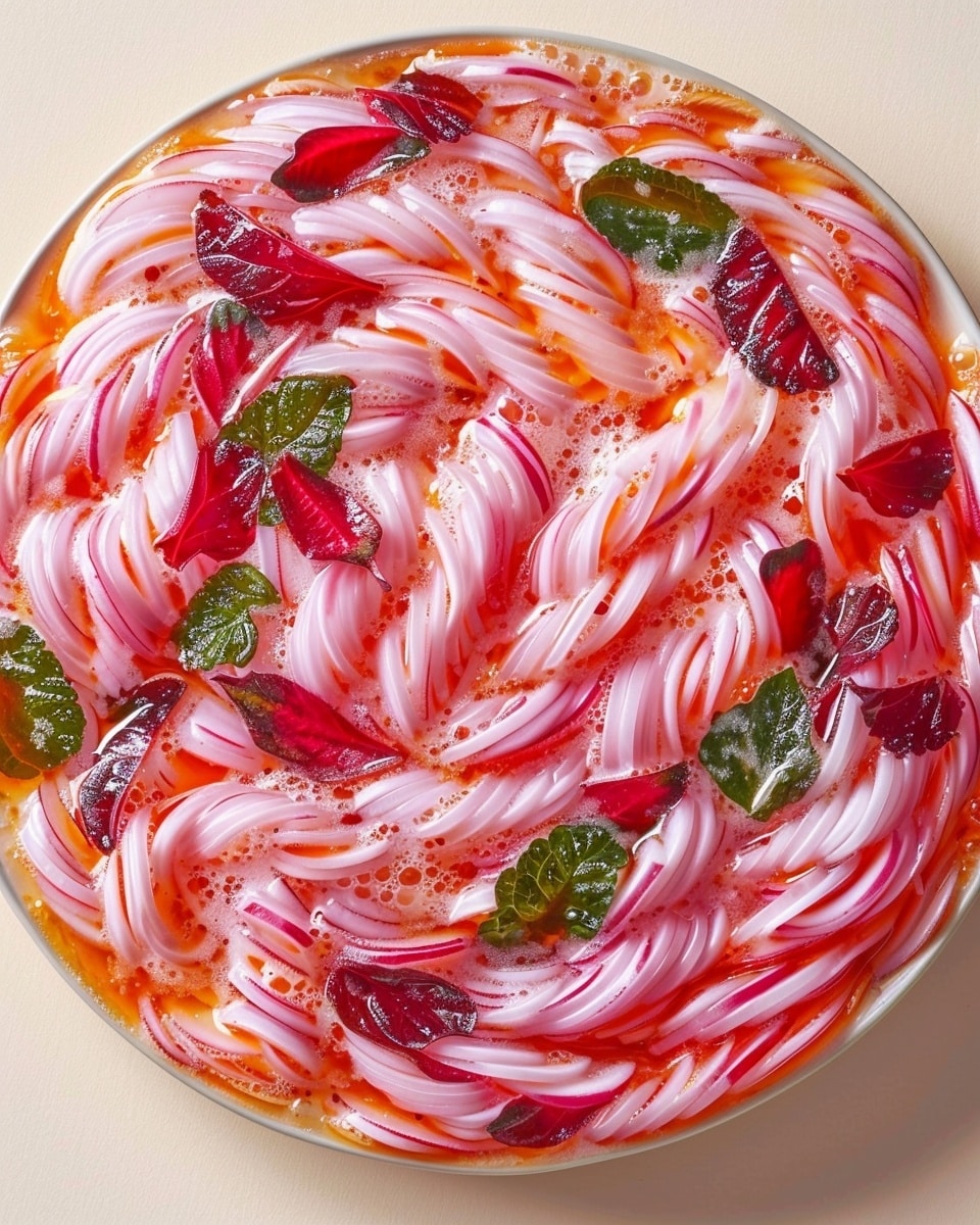 Spicy Tangy Radish Pickles