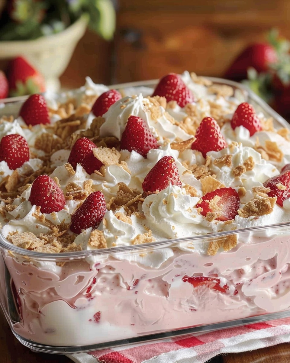 Strawberry Cheesecake Salad