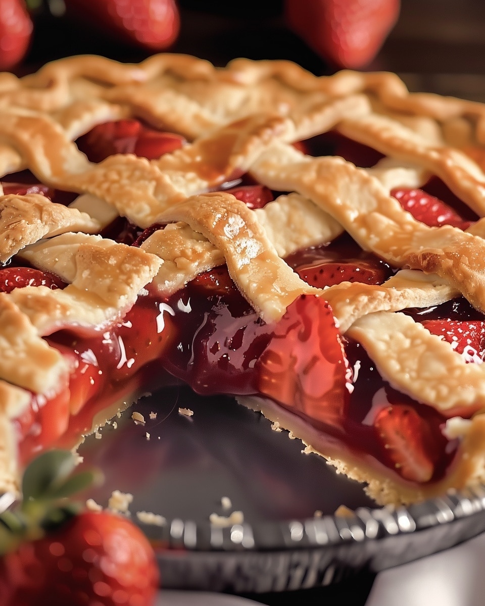 Strawberry Cream Cheese Pie
