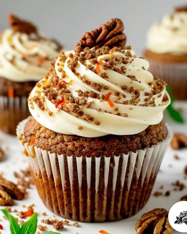 Sugar-Free Carrot Patch Cupcakes