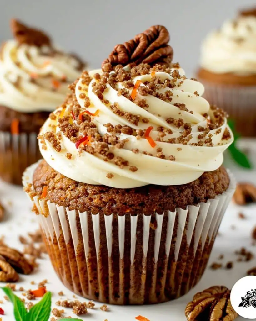 Sugar-Free Carrot Patch Cupcakes