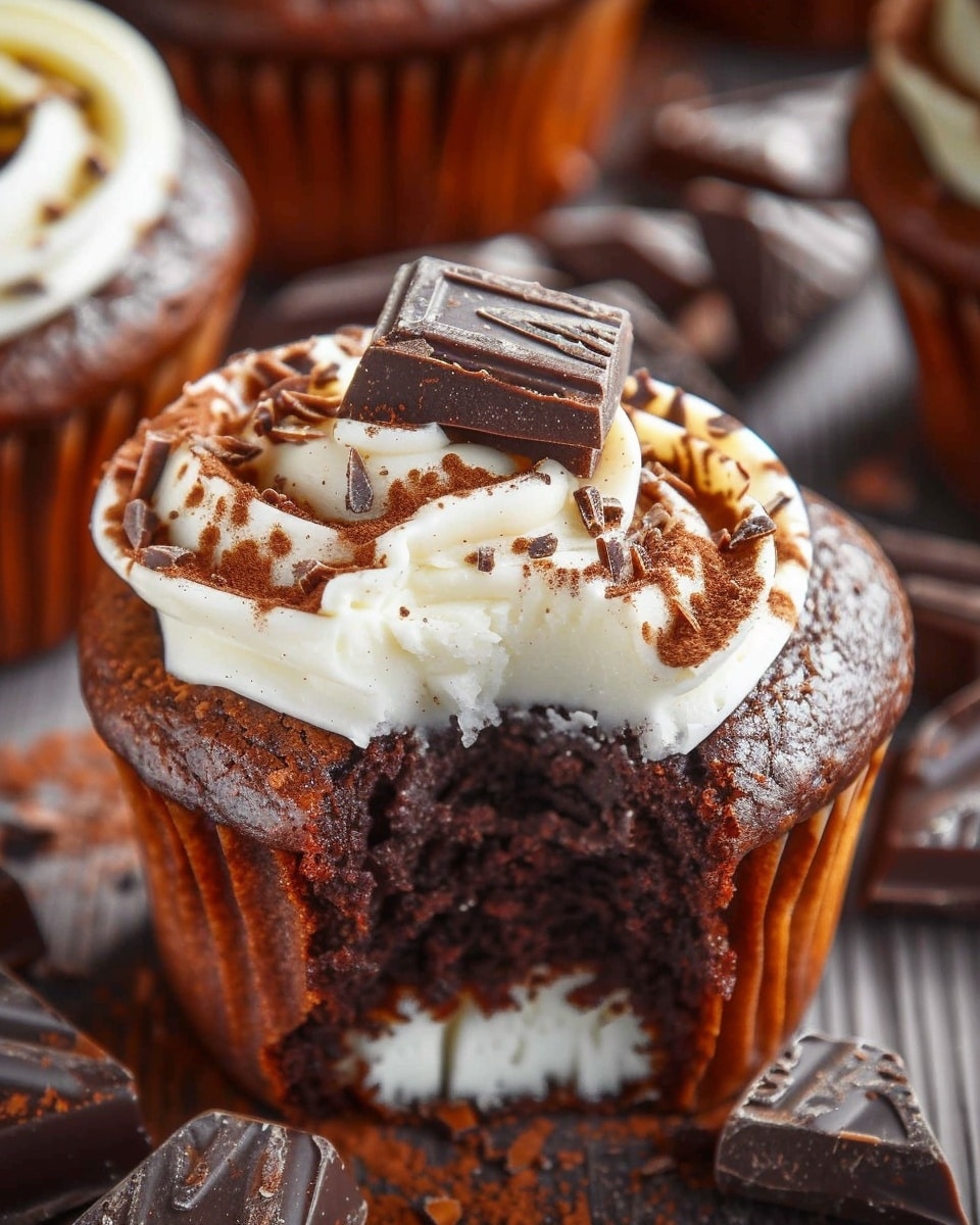 Sugar-Free Chocolate Cream Cheese Muffins