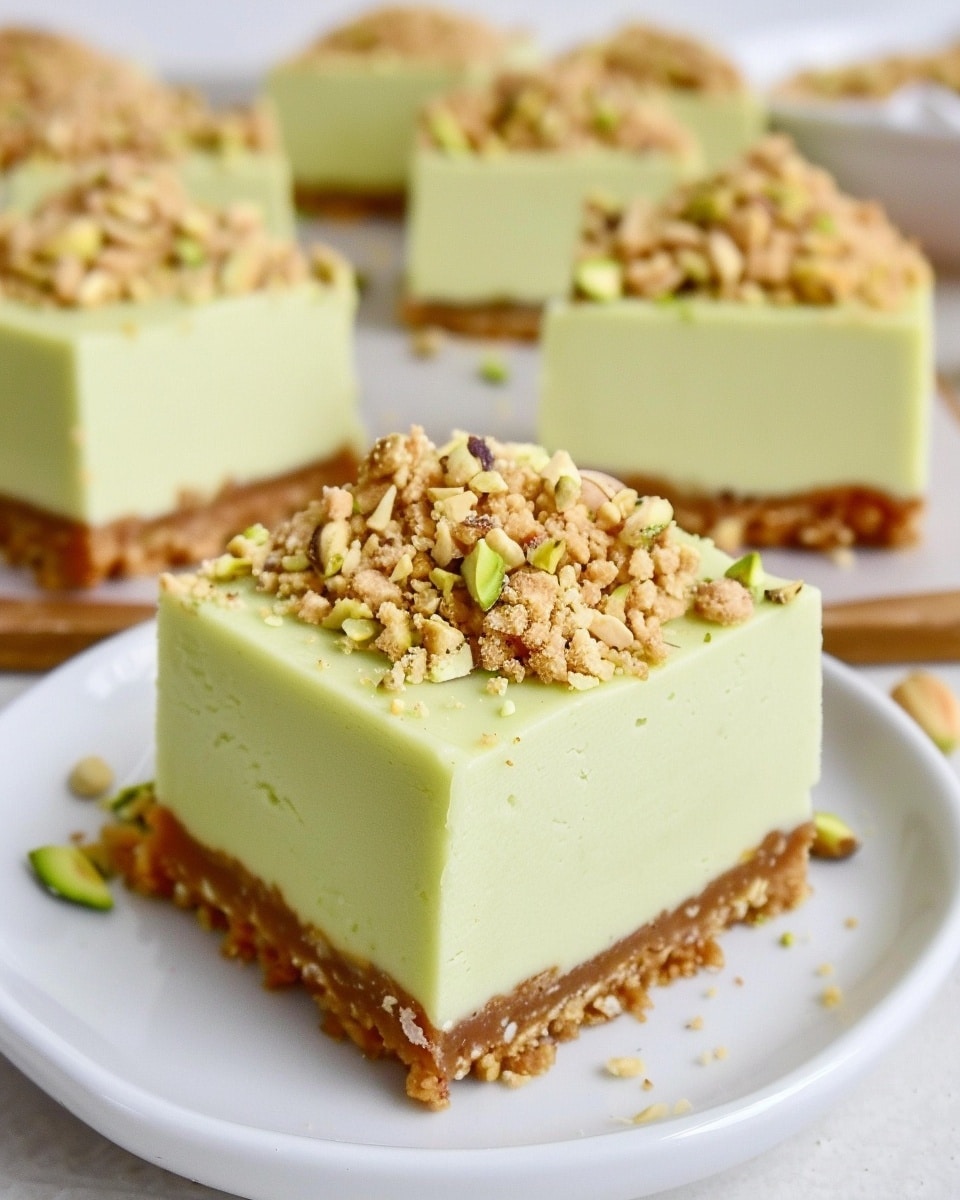 Sugar-Free Pistachio Cream Cake