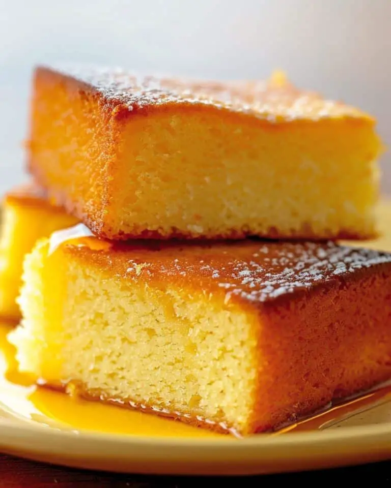 Sugar-Free Vanilla Syrup Cake