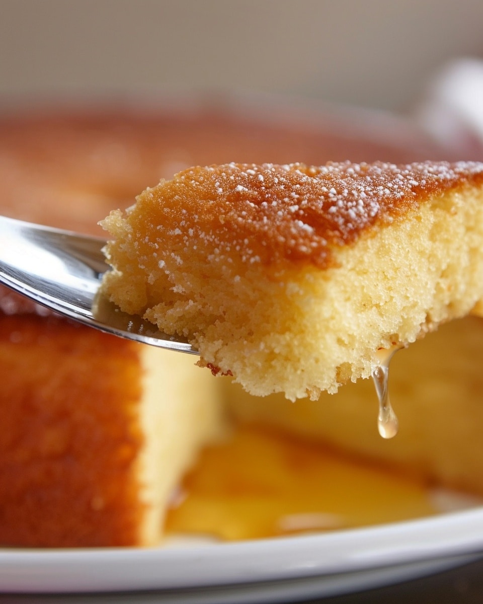 Sugar-Free Vanilla Syrup Cake
