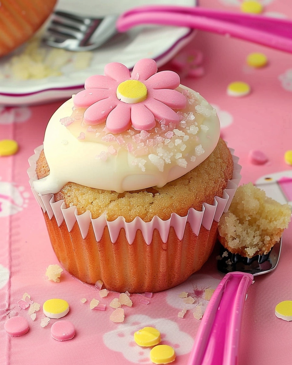 Super Cute Daisy Cupcakes