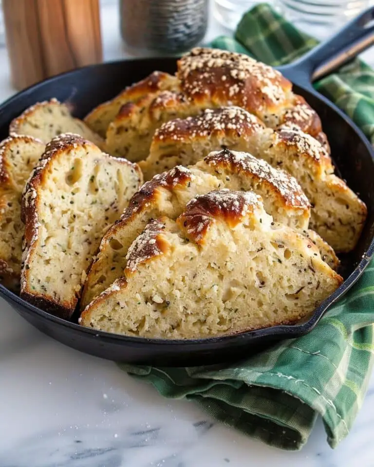 Super Simple Authentic Irish Potato Bread Made in a Skillet