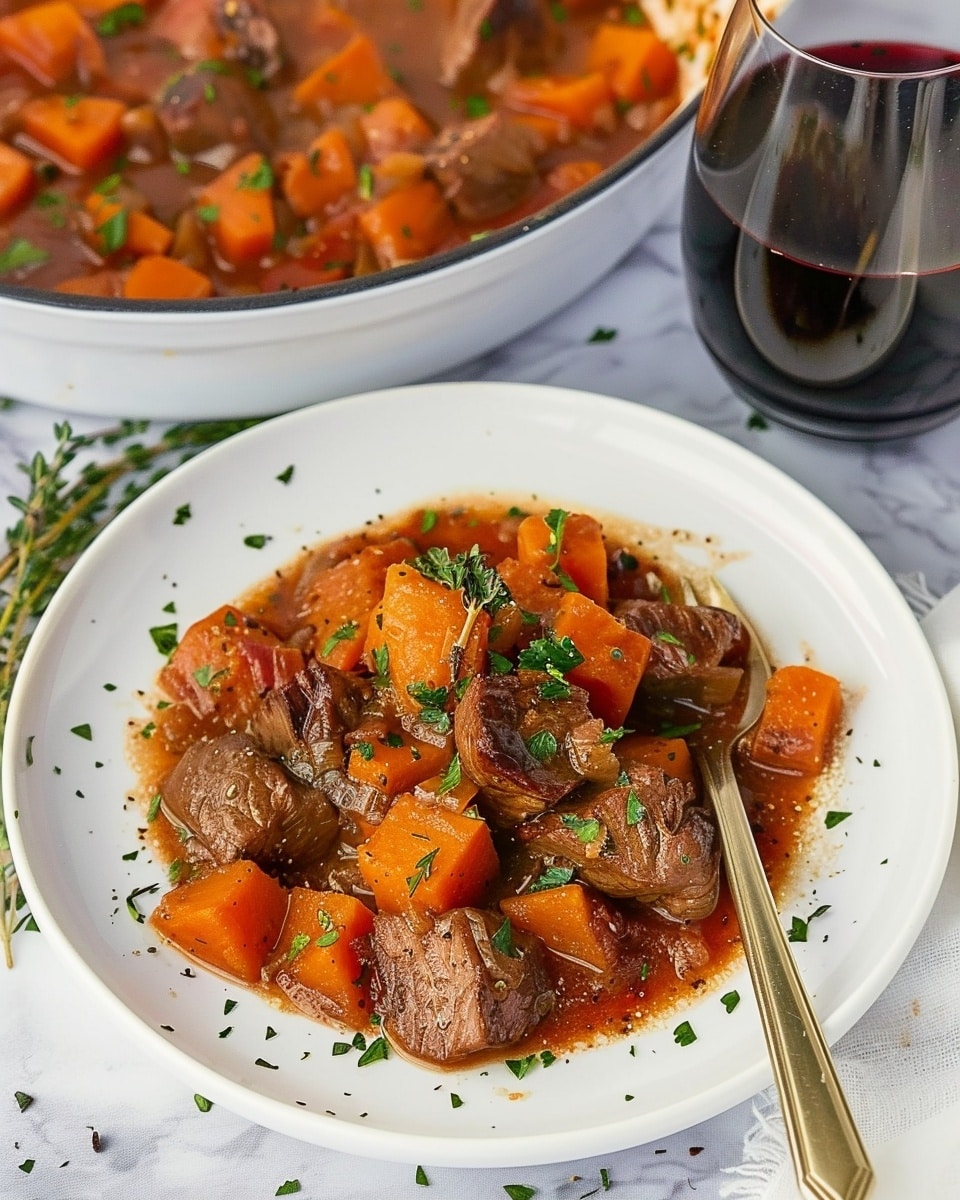 Sweet Potato Beef Stew