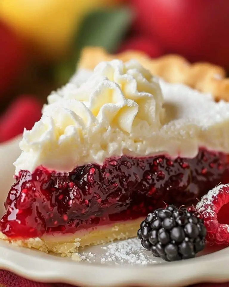 Ultimate Lemon Raspberry Layered Pie