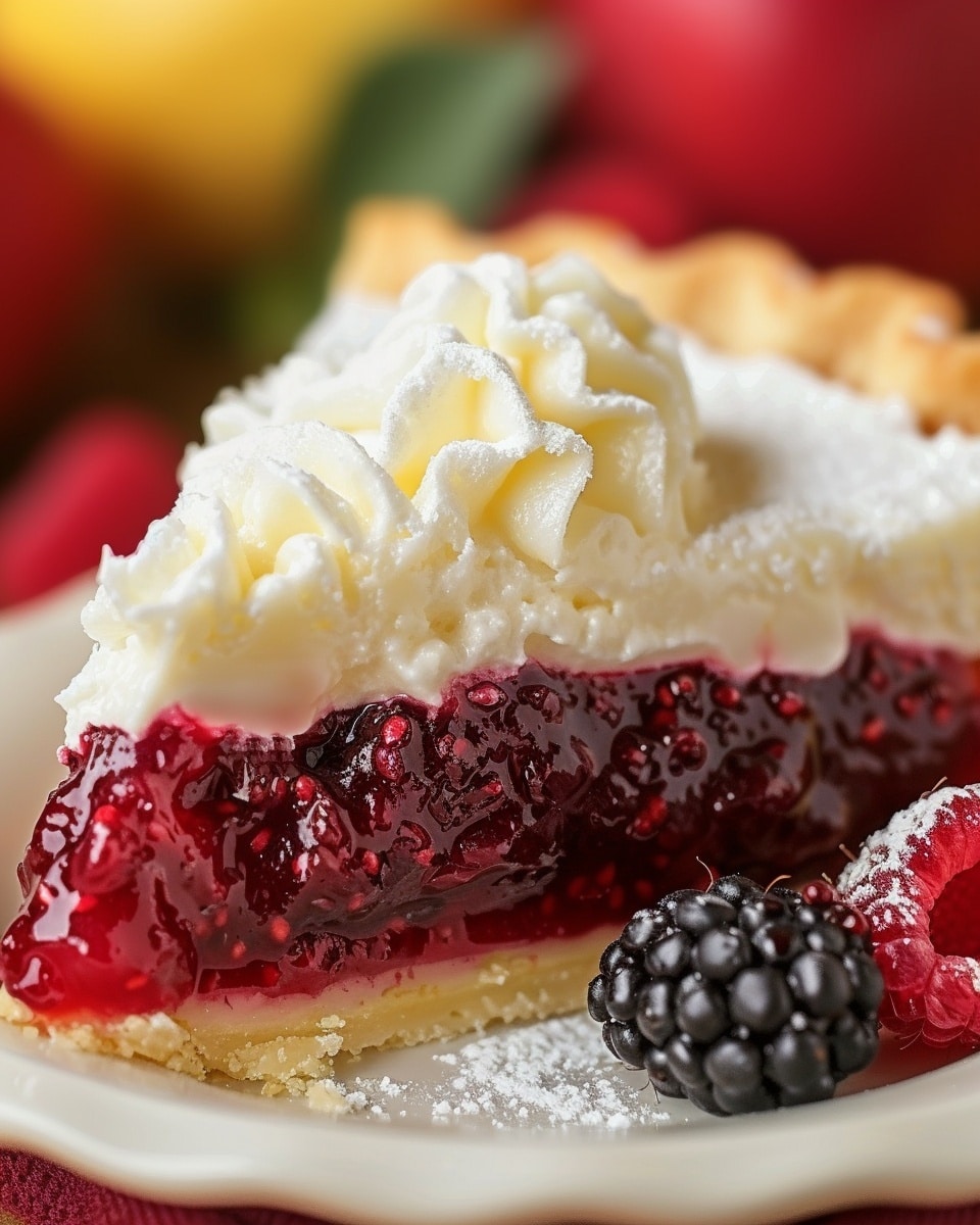 Ultimate Lemon Raspberry Layered Pie