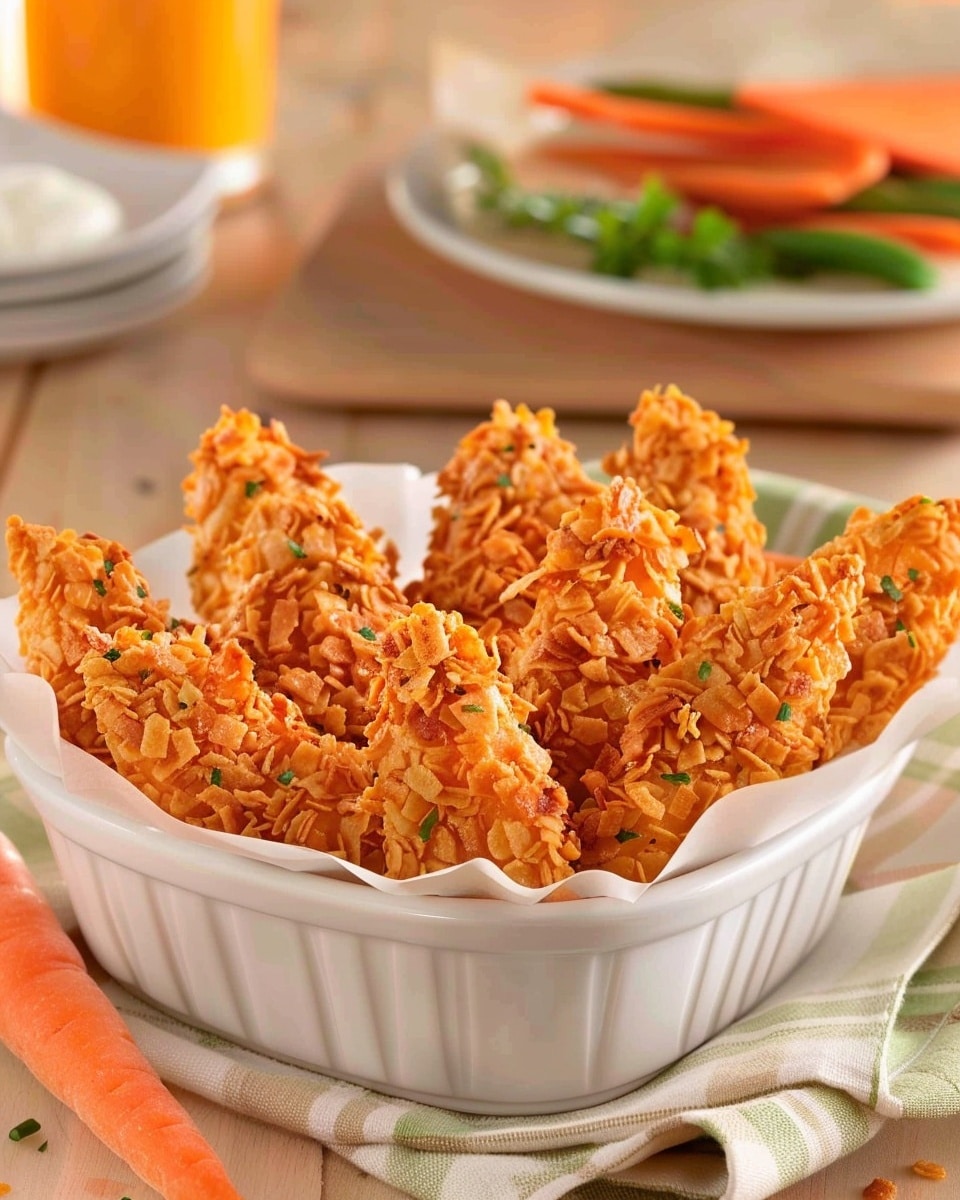 Ultra Crispy Cornflake Chicken Tenders