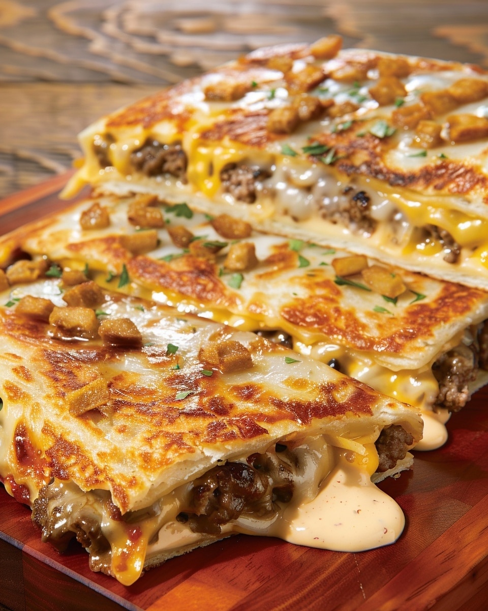 Weight Watchers Cheeseburger Crunch Wrap