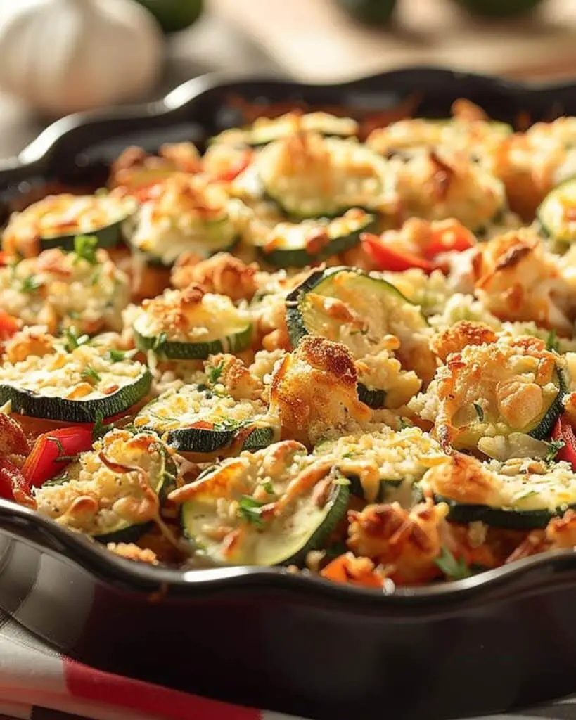 Zucchini Veggie Bake – Healthy and Delicious