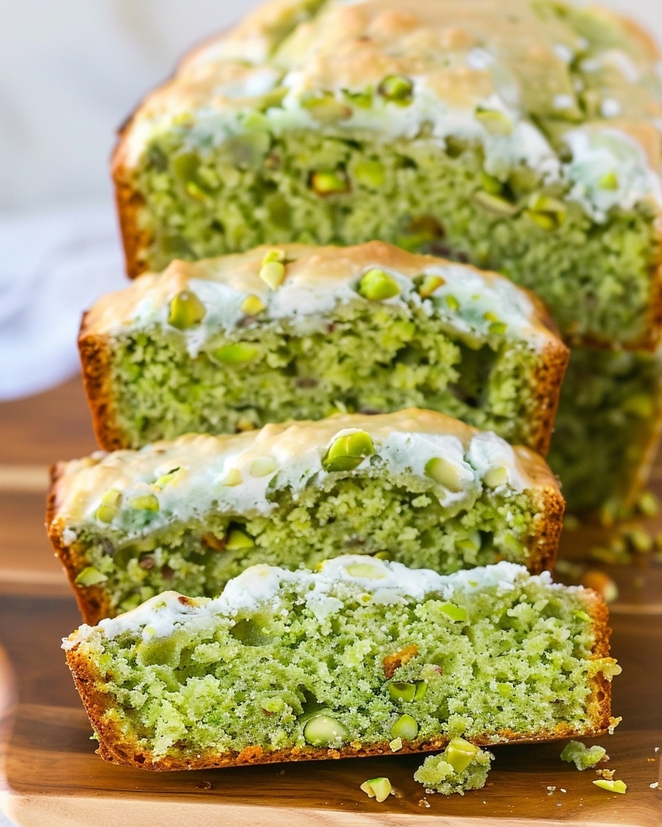 Pistachio Bread with Cake Mix