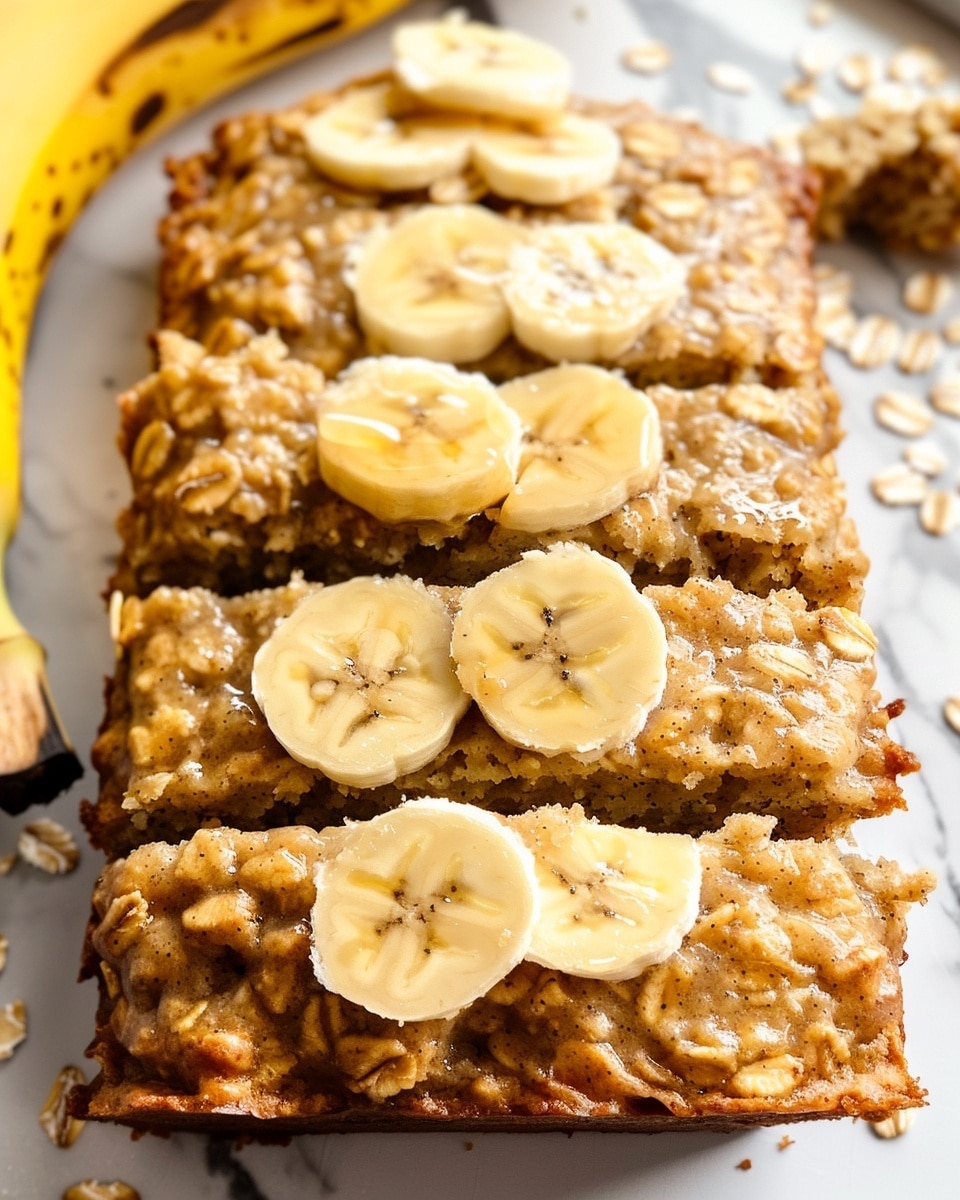 3-Ingredient Banana Oat Bread