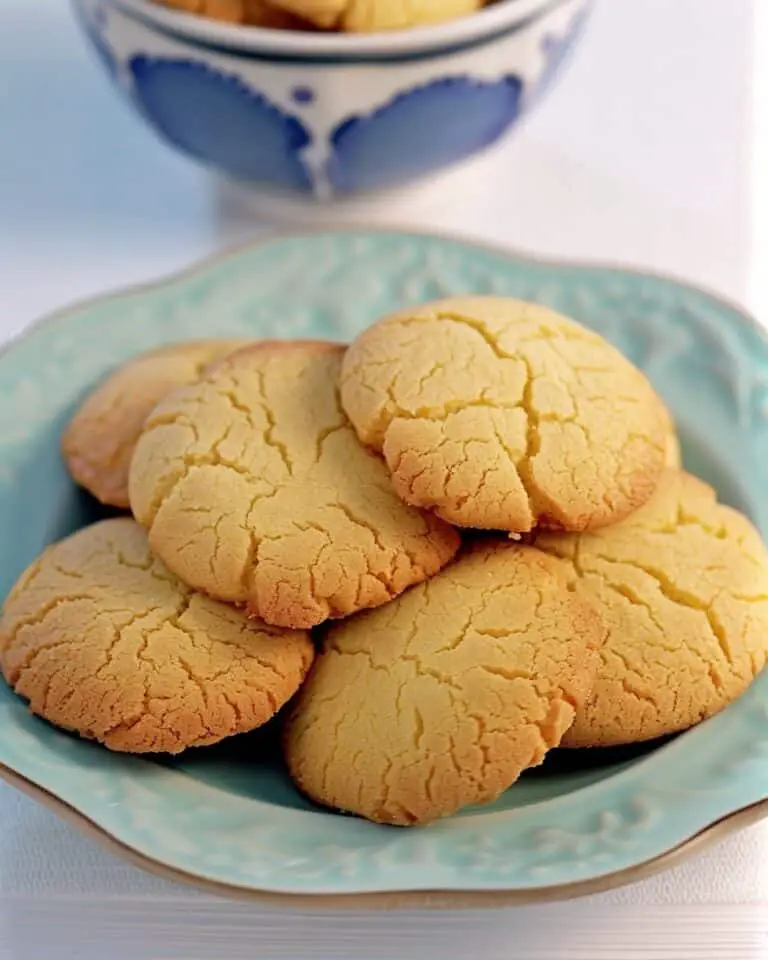 3 Ingredient Butter Cookies | Easy & Melt-in-Mouth Cookies