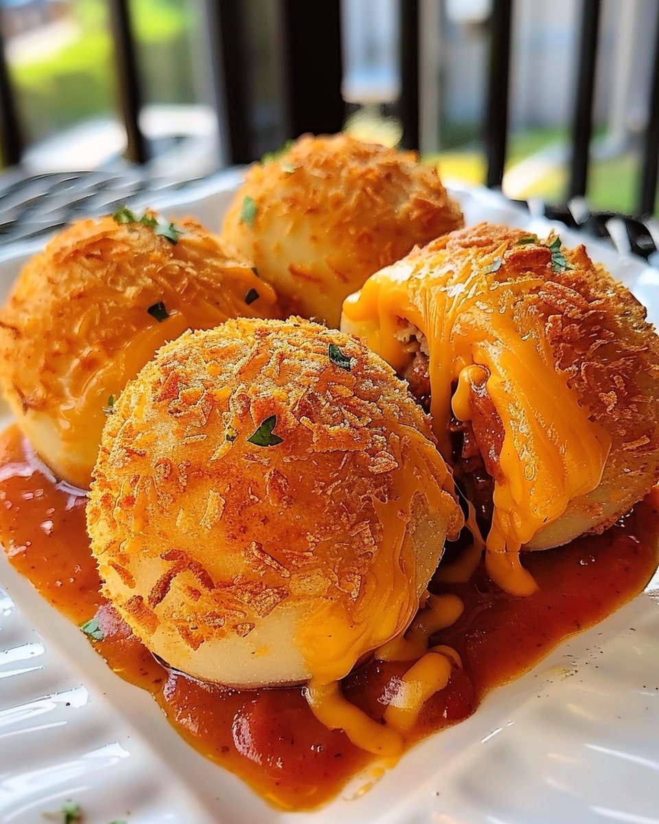 Air Fryer Cheesy Taco Bombs