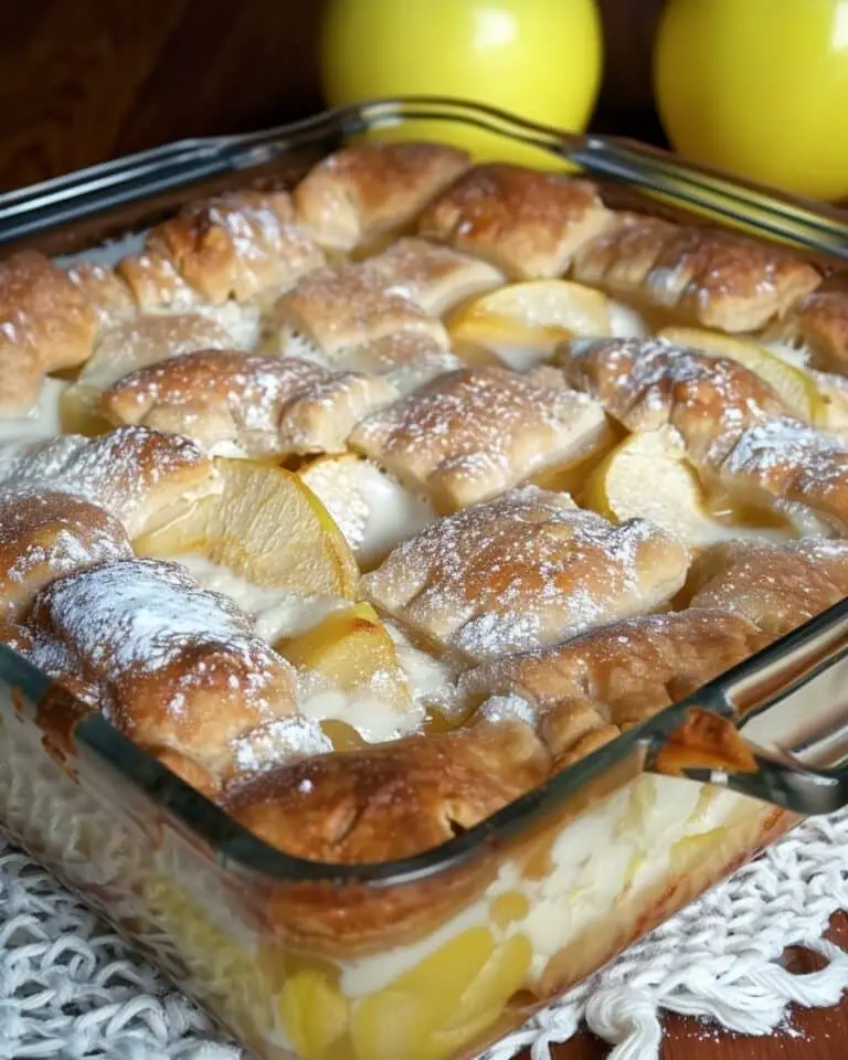 Apple Pie Bubble Up Casserole