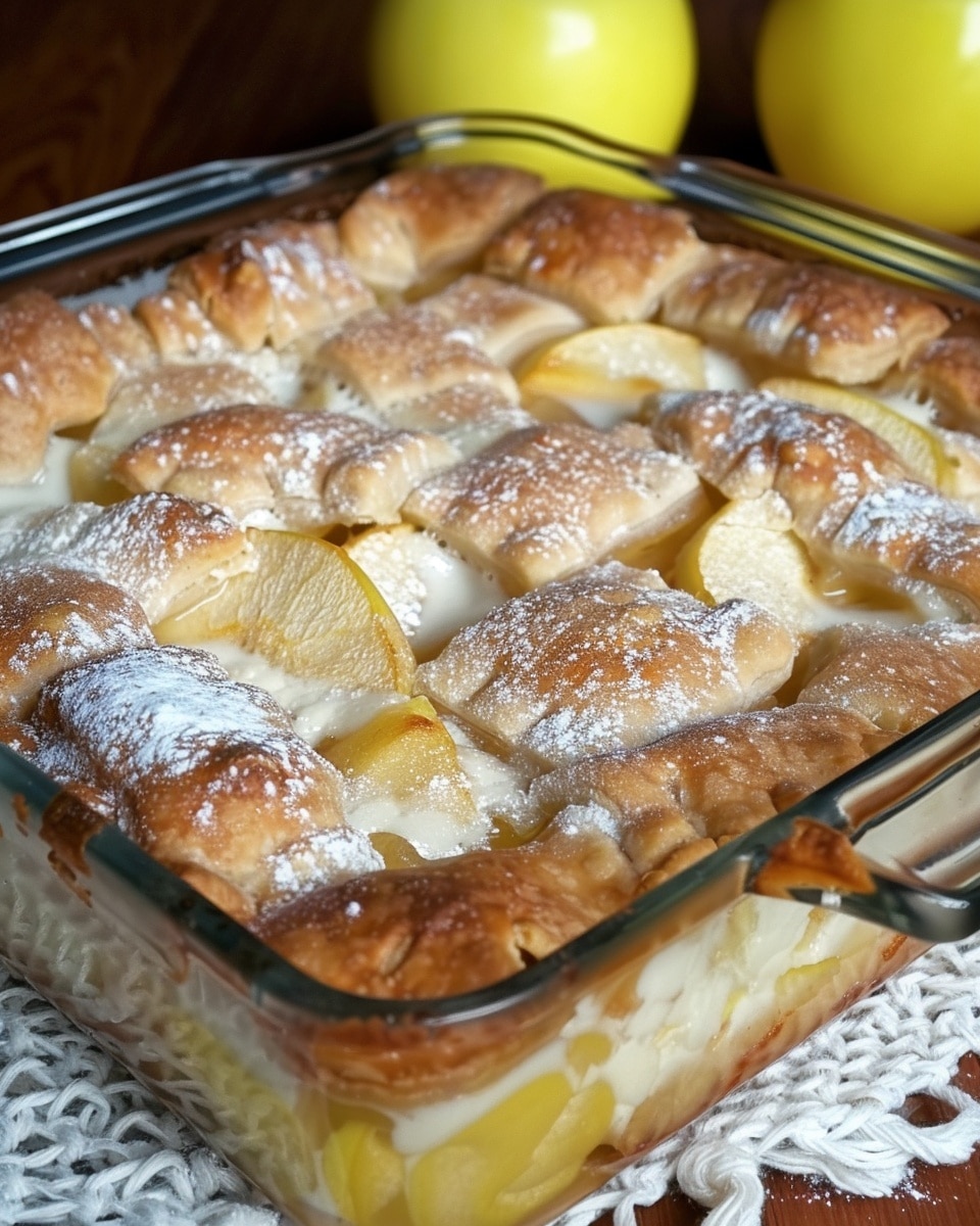 Apple Pie Bubble Up Casserole