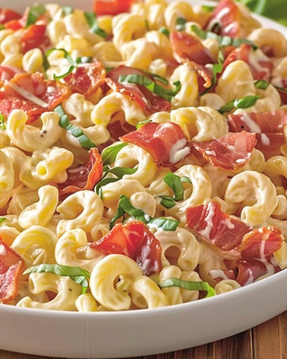BLT Macaroni Salad Recipe