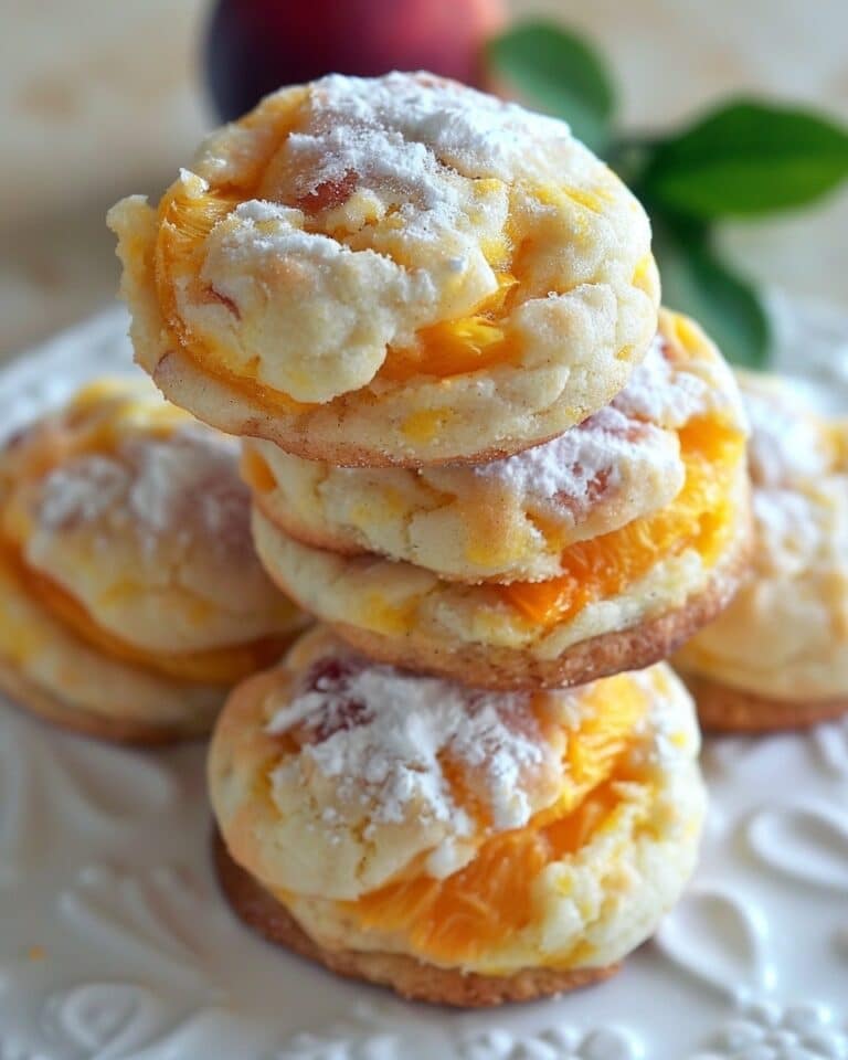 Bakery-Style Stuffed Italian Peach Cookies