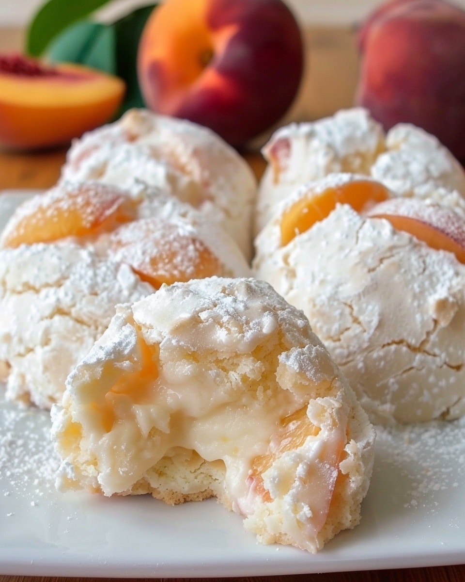 Bakery-Style Stuffed Italian Peach Cookies