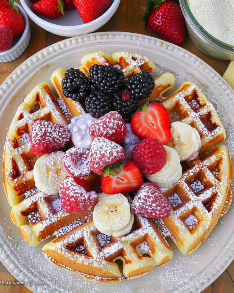 Belgian Waffles Recipe