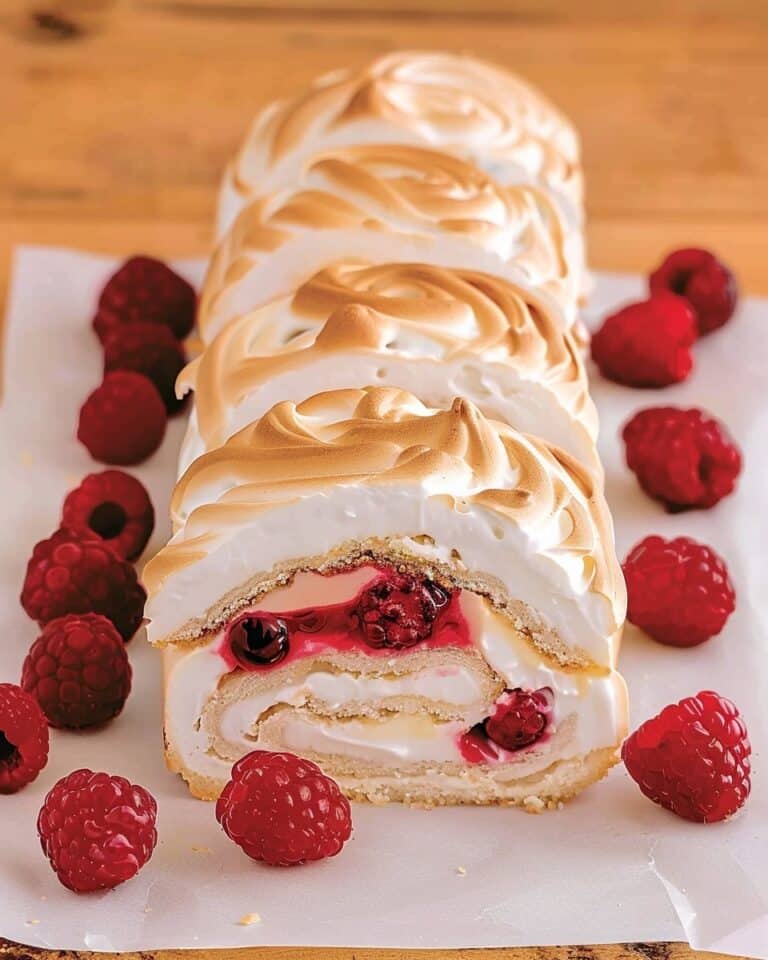 Berry Meringue Roulade