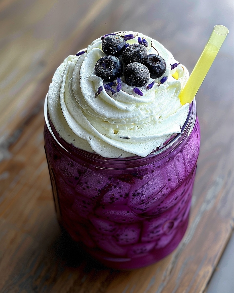 Blueberry Lavender Iced Tea