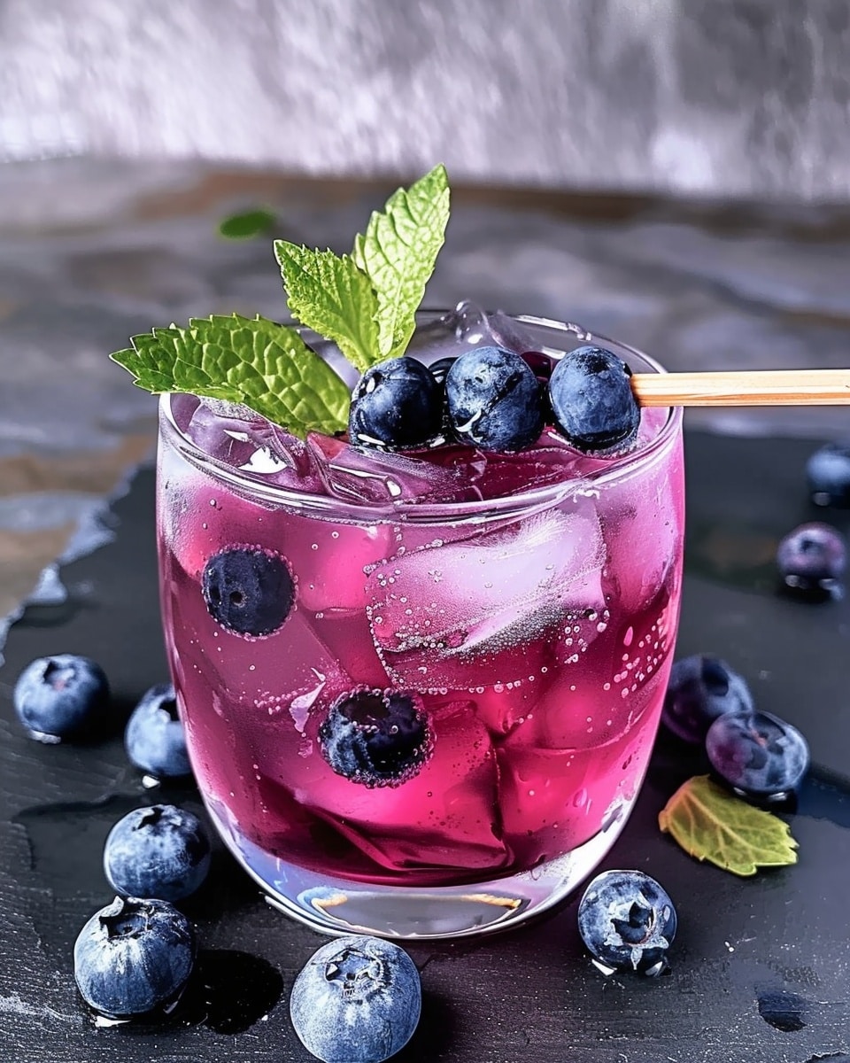 Blueberry Lavender Iced Tea