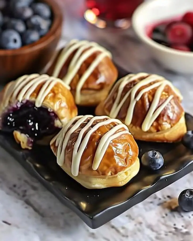 Ho to make A Blueberry Pie Bombs