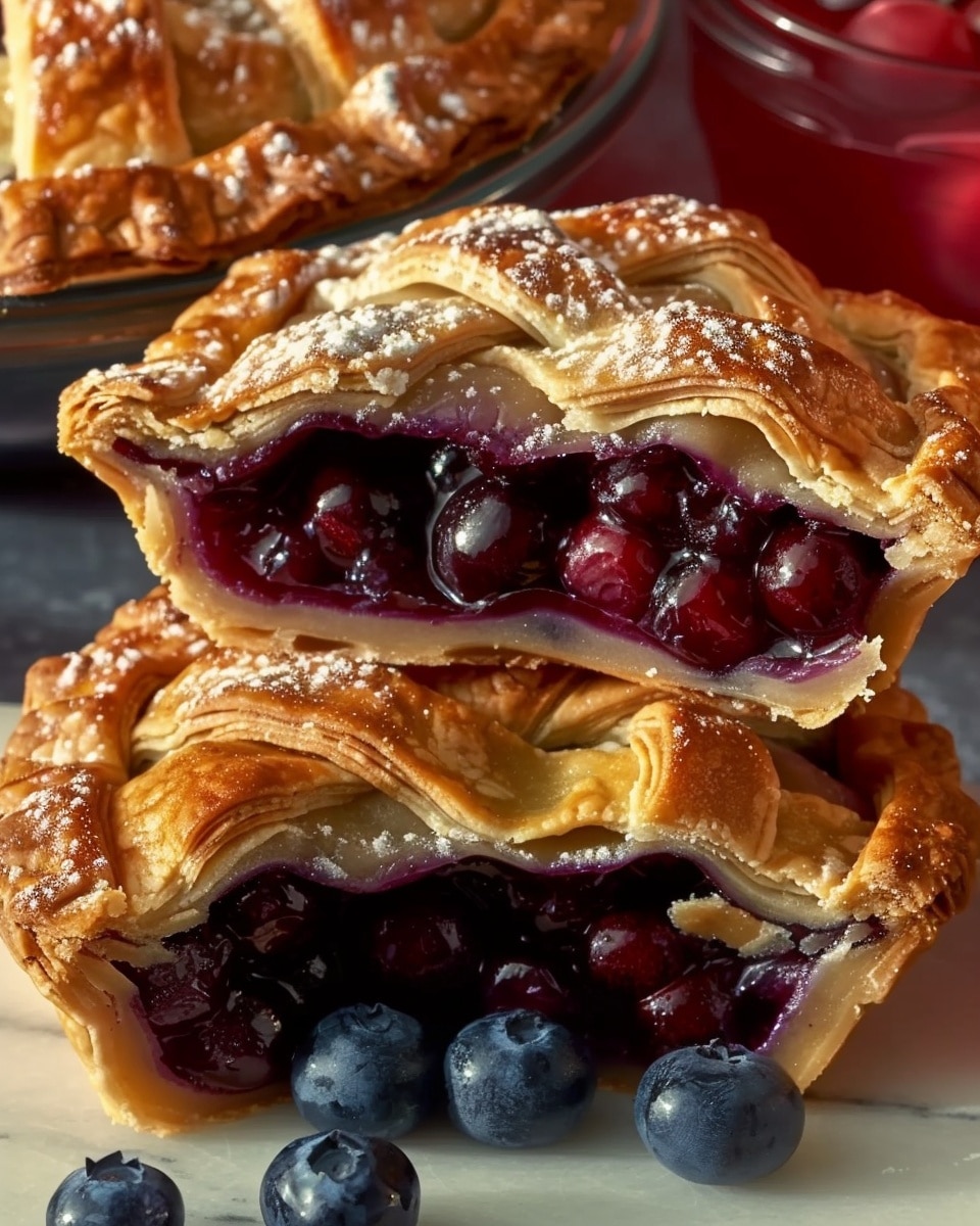 Ho to make A Blueberry Pie Bombs