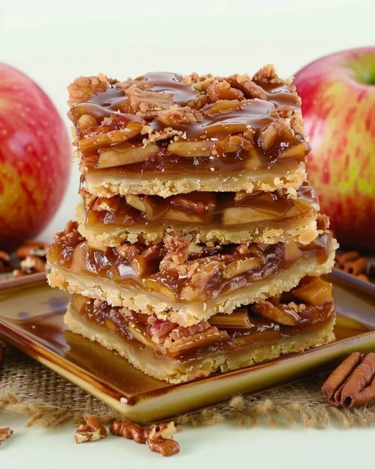 Caramel Apple Pie Bars