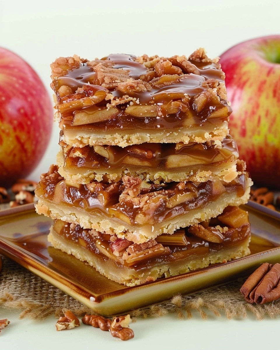 Caramel Apple Pie Bars