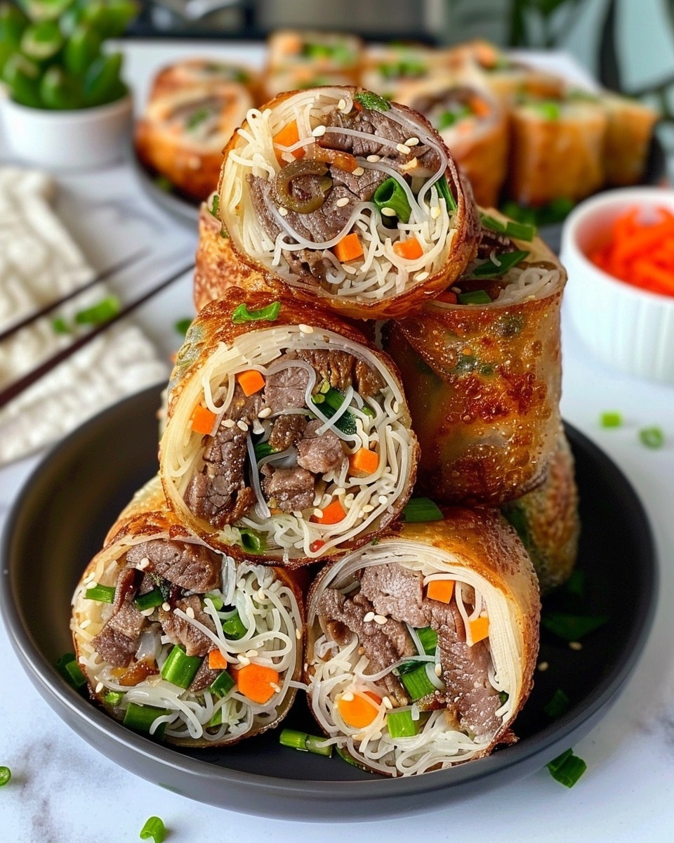 Crispy Homemade Eggrolls Recipe