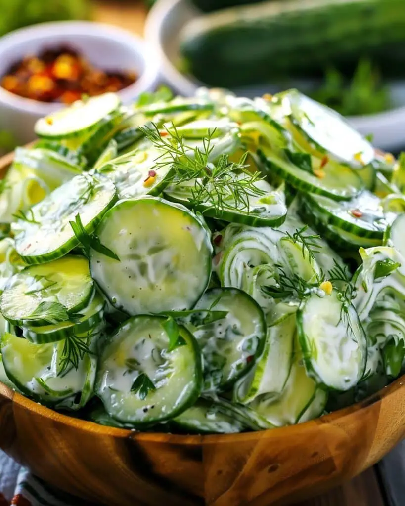 Cucumber Ranch Salad